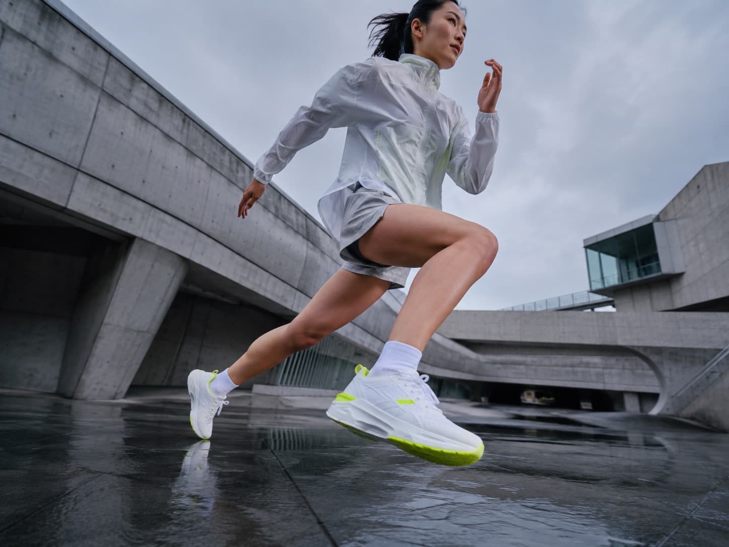 On-model sneakers