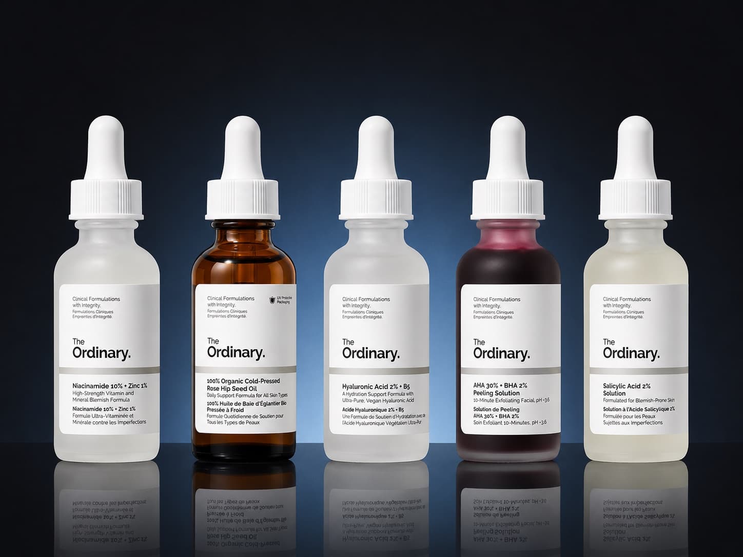 Skincare range