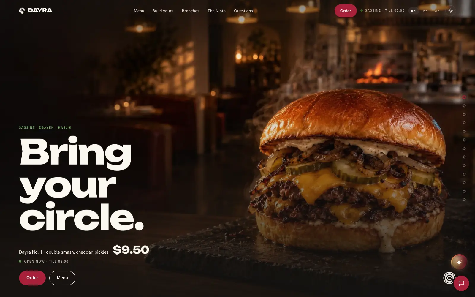 Dayra — Casual dining