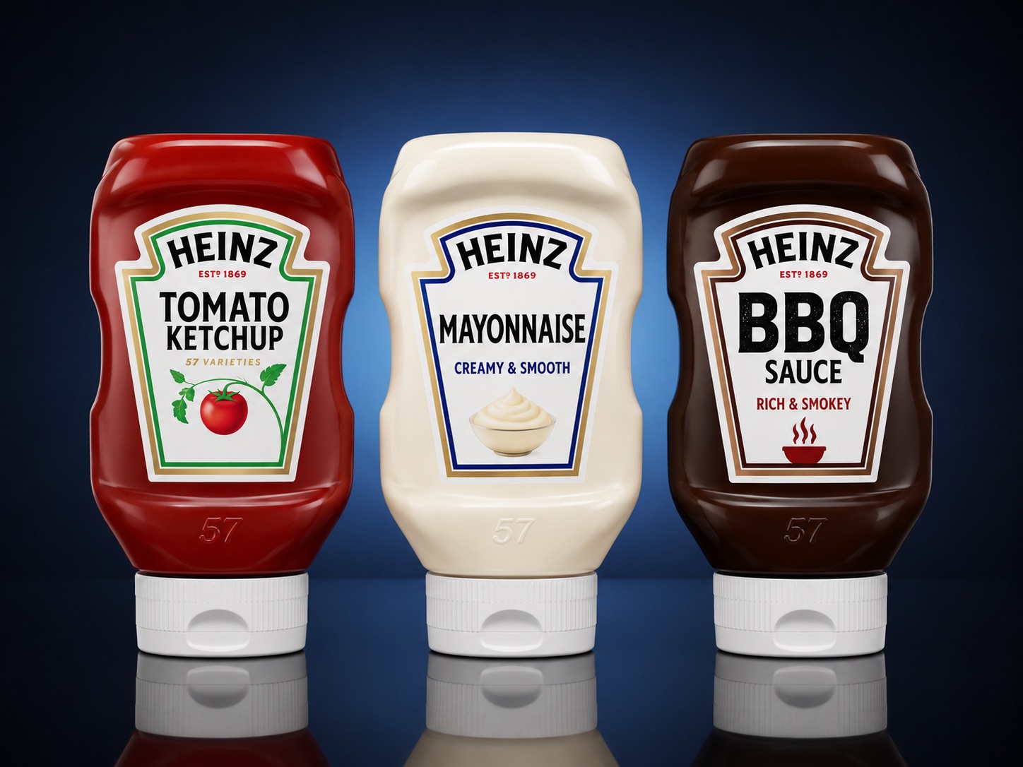 Sauce range — food and beverage catalog set